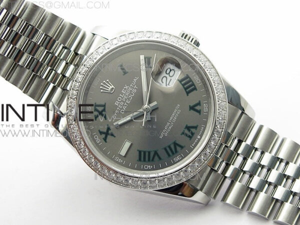 DateJust 36 SS 126284 BP 1:1 Best Edition New Blue Dial on Jubilee Bracelet – Bild 2