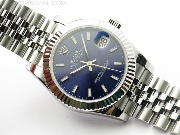 Datejust 31mm 278271 SS BP Best Edition Blue Stick Markers Dial on Jubilee Bracelet – Bild 2