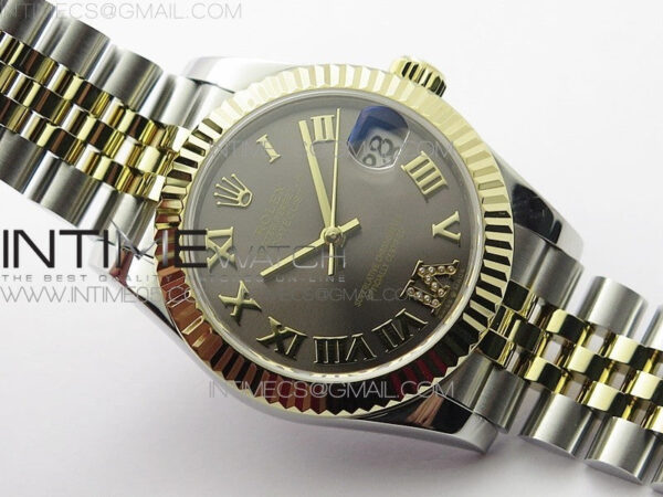 Datejust 31mm 278273 SS/YG BP Best Edition Gray Roman Markers Dial on SS/YG Jubilee Bracelet – Bild 3