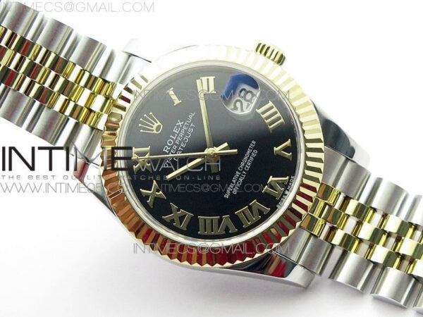 Datejust 31mm 278273 SS/YG BP Best Edition Black Roman Markers Dial on SS/YG Jubilee Bracelet – Bild 2