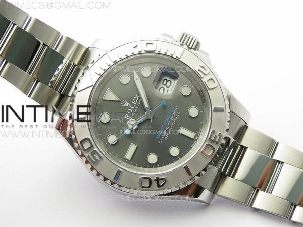 Yacht-Master 126622 904L Steel Clean F 1:1 Best Edition Rhodium Dial on SS Bracelet VR3235 – Bild 2