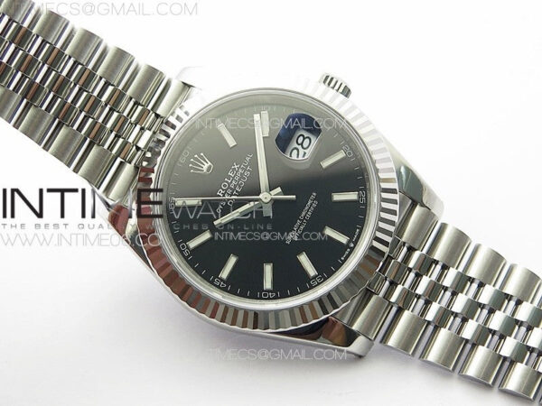 DateJust 41 126334 904L SS VSF 1:1 Best Edition Black Dial on Jubilee Bracelet VS3235 – Bild 2