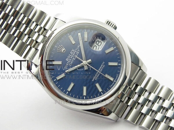 DateJust 36 SS 126200 BP 1:1 Best Edition New Blue Dial on Jubilee Bracelet – Bild 2