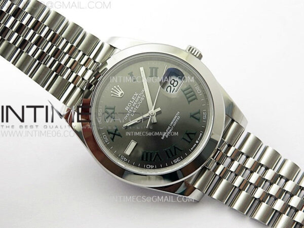 DateJust 41 126300 904L SS VSF 1:1 Best Edition Gray Dial Roman Markers on Jubilee Bracelet VS3235 – Bild 2