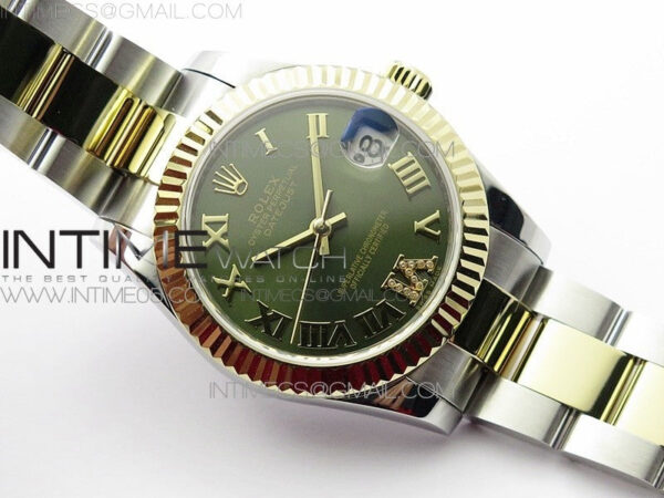 Datejust 31mm 278273 SS/YG BP Best Edition Brown Roman Markers Dial on SS/YG Oyster Bracelet – Bild 2