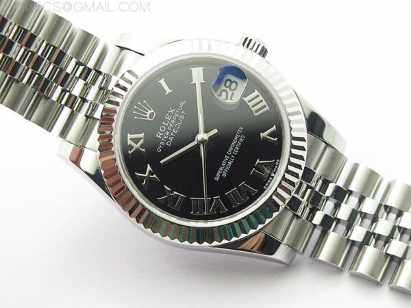 Datejust 31mm 278271 SS BP Best Edition Black Roman Markers Dial on Jubilee Bracelet – Bild 3