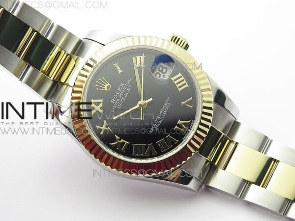 Datejust 31mm 278273 SS/YG BP Best Edition Black Roman Markers Dial on SS/YG Oyster Bracelet – Bild 2