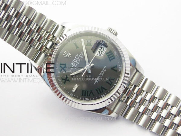 DateJust 36 SS 126234 VSF 1:1 Best Edition 904L Steel Gray Dial Roman Markers on Jubilee Bracelet VS3235 – Bild 2