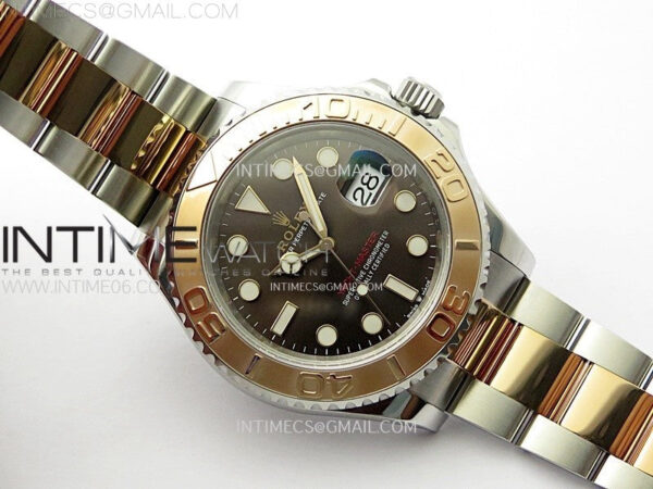 Yacht-Master 126621 904L/RG VSF 1:1 Best Edition Brown Dial On 904L/RG Bracelet VS3235 – Bild 2