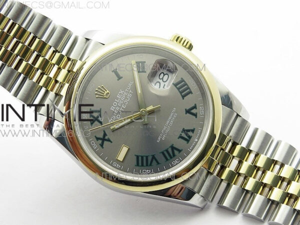 DateJust 36 SS/YG 126203 JDF 1:1 Best Edition Gray Dial on Jubilee Bracelet – Bild 3