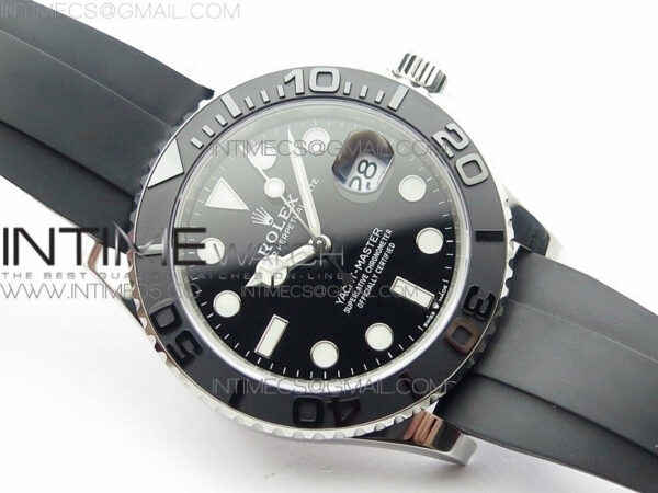 Yacht-Master 42mm 226659 VSF 1:1 Best Edition 3D Black Ceramic Bezel on Black Rubber Strap VS3235 – Bild 2