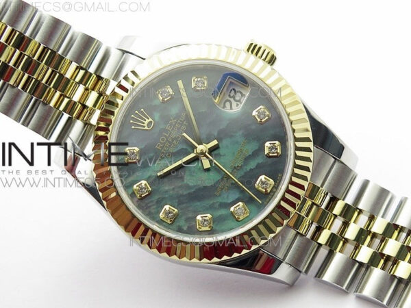 Datejust 31mm 278273 SS/YG BP Best Edition Gray MOP Diamond Markers Dial on SS/YG Jubilee Bracelet – Bild 2