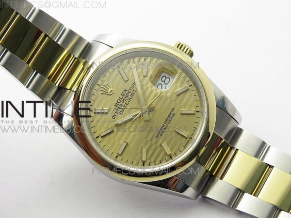 DateJust 36 SS/YG 126203 JDF 1:1 Best Edition New YG Dial on Oyster Bracelet – Bild 2