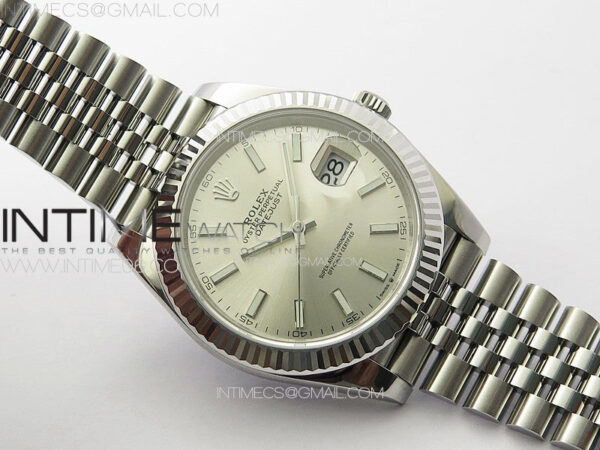 DateJust 41 126334 904L SS VSF 1:1 Best Edition Silver Dial on Jubilee Bracelet VS3235 – Bild 2