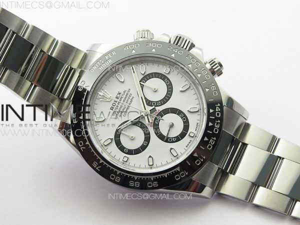 Daytona 116500LN BTF 1:1 Best Edition White Dial on 904L SS Case and Bracelet SA4130 – Bild 2