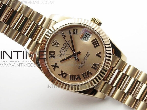 Datejust 31mm 278275 RG BP Best Edition RG Roman Markers Dial on RG President Bracelet – Bild 2