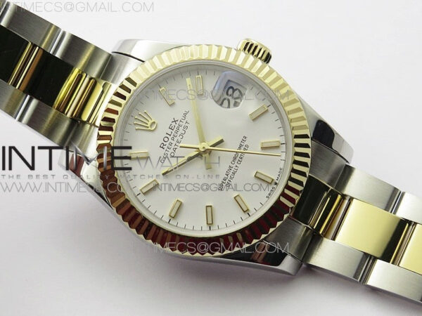 Datejust 31mm 278273 SS/YG BP Best Edition White Stick Markers Dial on SS/YG Oyster Bracelet – Bild 2