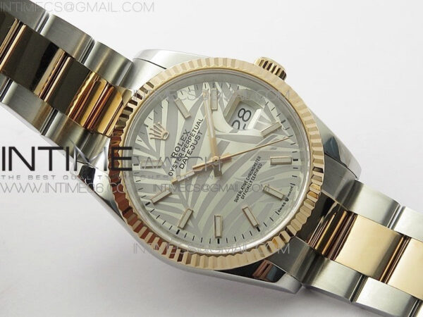 DateJust 36 SS/RG 126231 BP 1:1 Best Edition Silevr/Gray Dial on Oyster Bracelet – Bild 2
