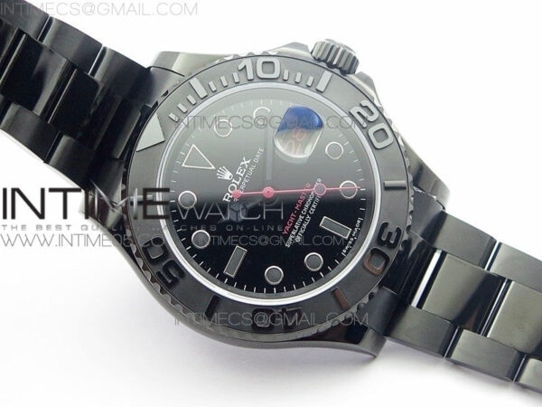 Yacht-Master 116622 DLC VRF Best Edition Black Dial on DLC Bracelet VR3135 – Bild 2