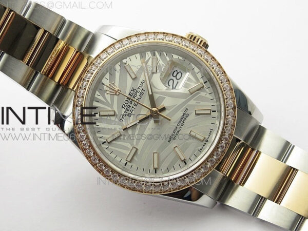 DateJust 36 SS/RG 126281 BP 1:1 Best Edition Silver/Gray Dial on Oyster Bracelet – Bild 2