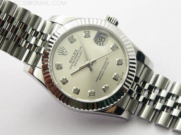 Datejust 31mm 278271 SS BP Best Edition Silver Crystal Markers Dial on Jubilee Bracelet – Bild 2