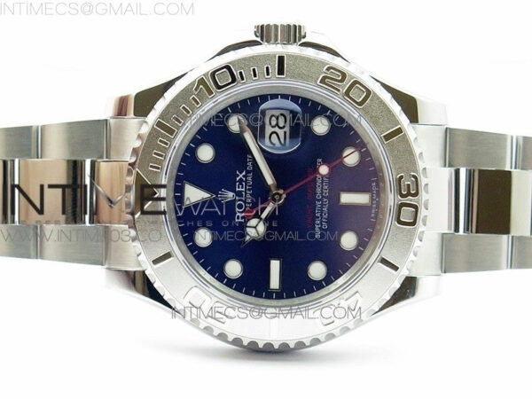 Yacht-Master 116622 904L SS GMF 1:1 Best Edition Blue Dial on 904L SS Bracelet A2836 – Bild 3