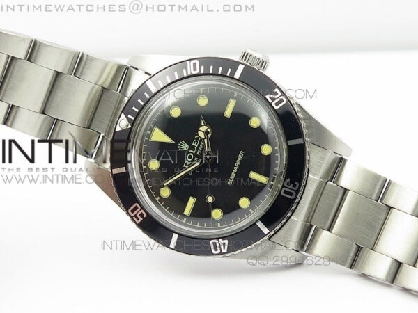 Vintage 6536 Submariner No Date SS On SS Bracelet – Bild 3