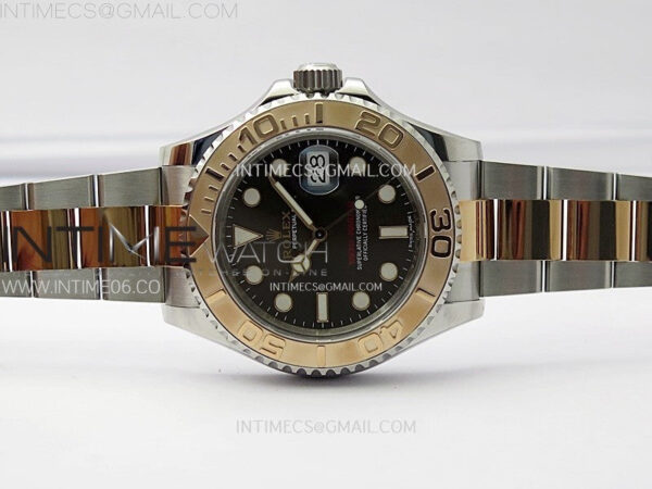Yacht-Master 116621 904L/RG VSF 1:1 Best Edition Brown Dial On 904L/RG Bracelet VS3135 – Bild 3
