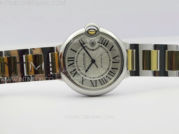 Ballon Bleu 42mm SS/YG K3F 1:1 Best Edition White Texture Dial on SS Bracelet A2824 – Bild 3
