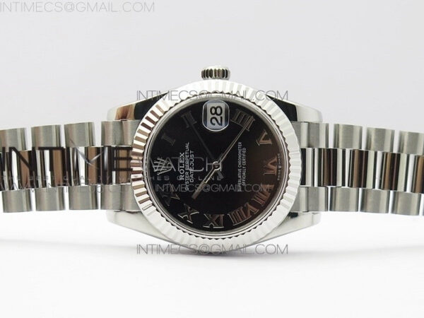 Datejust 31mm 278275 SS BP Best Edition Black Roman Markers Dial on SS President Bracelet – Bild 2