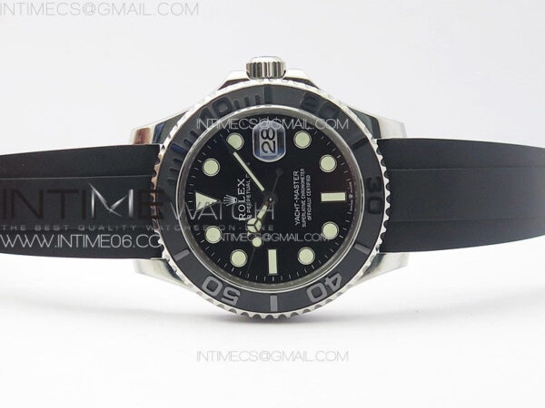 Yacht-Master 42mm 226659 APSF Best Edition 3D Black Ceramic Bezel on Oysterflex Strap SA3235 – Bild 3