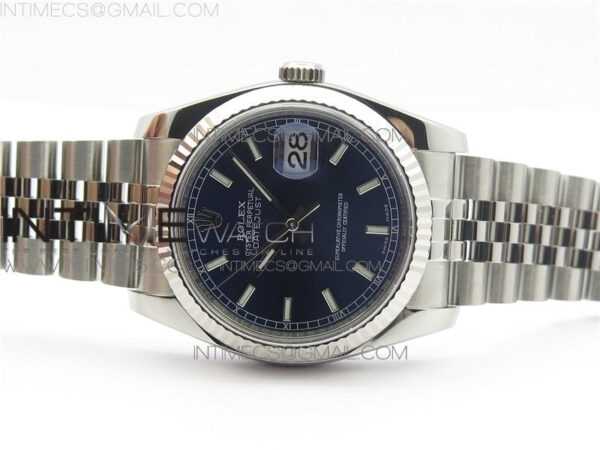 DateJust 36 SS 116234 ARF 1:1 Best Edition 904L Steel Blue Dial on Jubilee Bracelet SH3135 V3 – Bild 3