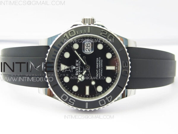 Yacht-Master 42mm 226659 Clean 1:1 Best Edition 3D Black Ceramic Bezel on Oysterflex Strap VR3235 – Bild 3