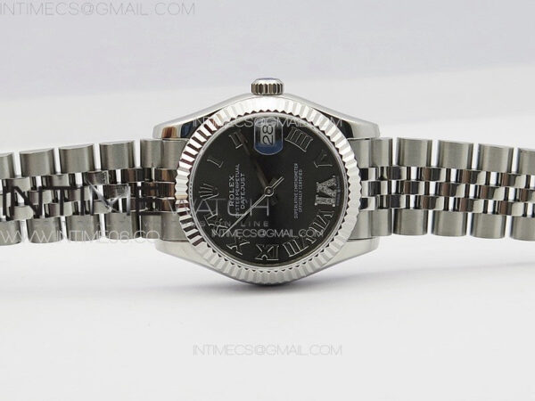DateJust 31mm 178271 SS APSF Best Edition Gray Dial Roman Markers on Jubilee Bracelet A2824 – Bild 3