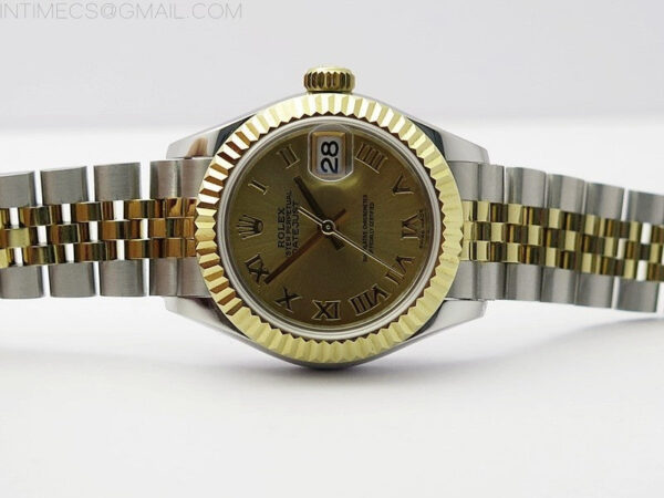Datejust 28mm 279173 SS/YG BP Best Edition YG Roman Markers Dial on SS/YG Jubilee Bracelet ETA2671 – Bild 2