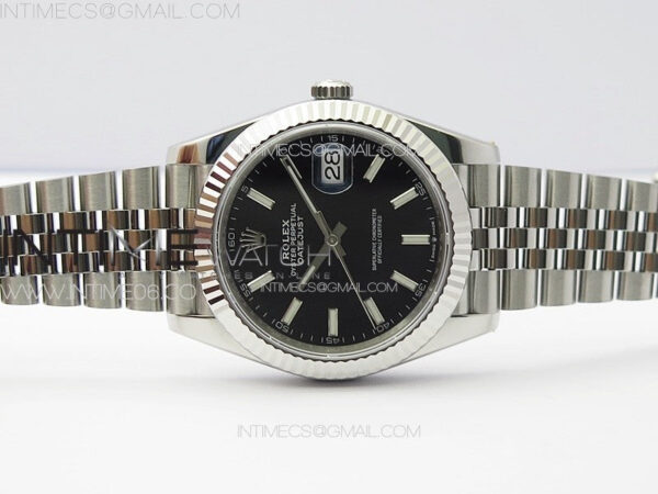 DateJust 41 126334 904L SS VSF 1:1 Best Edition Black Dial on Jubilee Bracelet VS3235 – Bild 3