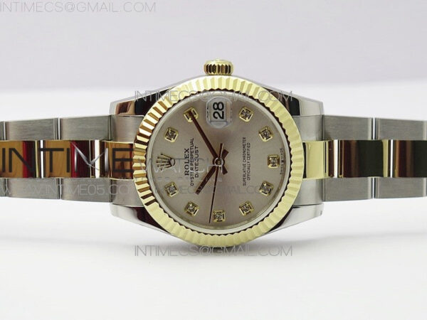 Datejust 31mm 278273 SS/YG BP Best Edition Silver Diamonds Markers Dial on SS/YG Oyster Bracelet – Bild 3