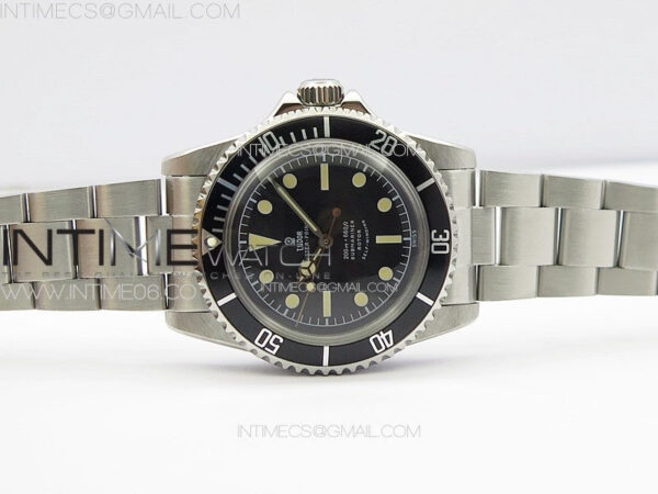 Vintage Submariner 1680 No Date SS JKF Best Edition Black Dial on SS Bracelet (Style2) A2836 – Bild 3
