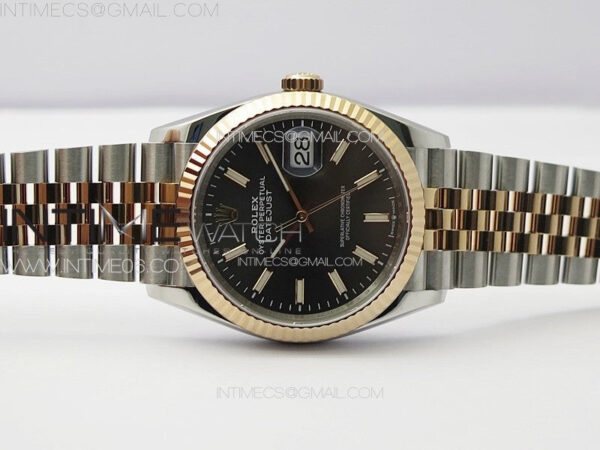 DateJust 36 SS 126231 VSF 1:1 Best Edition 904L Steel Gray Stick Dial on Jubilee Bracelet VS3235 – Bild 3
