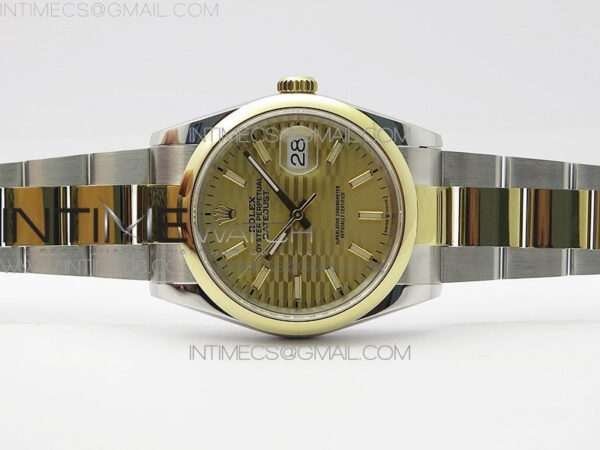 DateJust 36 SS/YG 126203 JDF 1:1 Best Edition New YG Dial on Oyster Bracelet – Bild 3