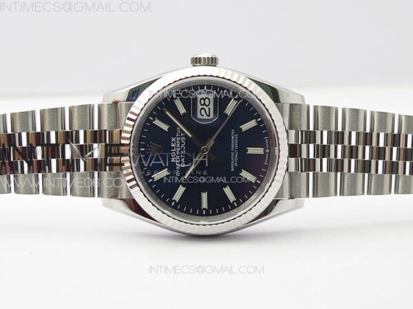 DateJust 36 SS 126234 VSF 1:1 Best Edition 904L Steel Blue Dial on Jubilee Bracelet VS3235 – Bild 3