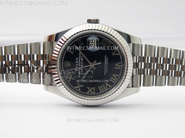 DateJust 41mm 126334 904 SS ARF 1:1 Best Edition Blue Dial Roman Markers on Jubilee Bracelet SH3235 – Bild 2