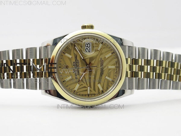 DateJust 36 SS/YG 126203 JDF 1:1 Best Edition New YG Dial on Jubilee Bracelet – Bild 3