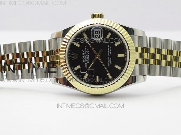 Datejust 31mm 278273 SS/YG BP Best Edition Black Stick Markers Dial on SS/YG Jubilee Bracelet – Bild 3