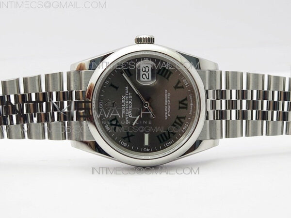 DateJust 36 SS 126200 BP 1:1 Best Edition Gray Dial on Jubilee Bracelet – Bild 3