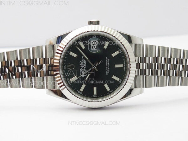 DateJust 41 126334 904L SS VSF 1:1 Best Edition Green Dial on Jubilee Bracelet VS3235 – Bild 3