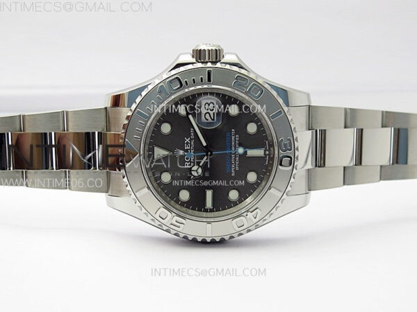 Yacht-Master 126622 904L C+F 1:1 Best Edition Rhodium Dial on SS Bracelet VR3235 – Bild 3