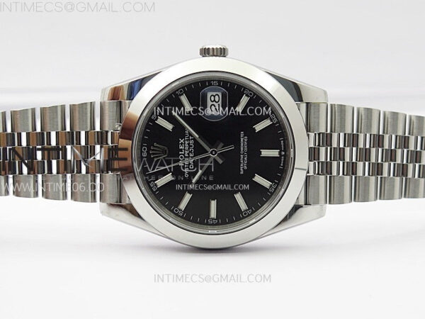 DateJust 41 126300 904L SS VSF 1:1 Best Edition Black Dial on Jubilee Bracelet VS3235 – Bild 3