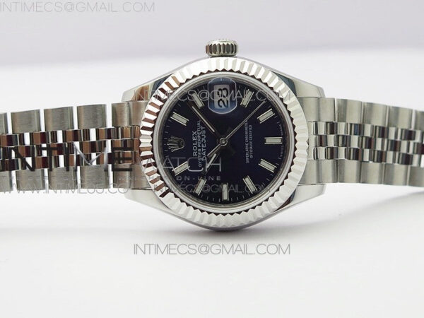 Datejust 28mm 279174 SS BP Best Edition Blue Sticks Markers Dial on SS Jubilee Bracelet ETA2671 – Bild 3