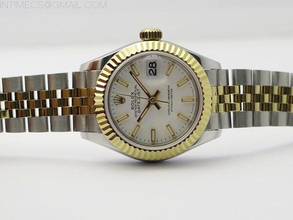 Datejust 28mm 279173 SS/YG BP Best Edition White Sticks Markers Dial on SS/YG Jubilee Bracelet ETA2671 – Bild 4